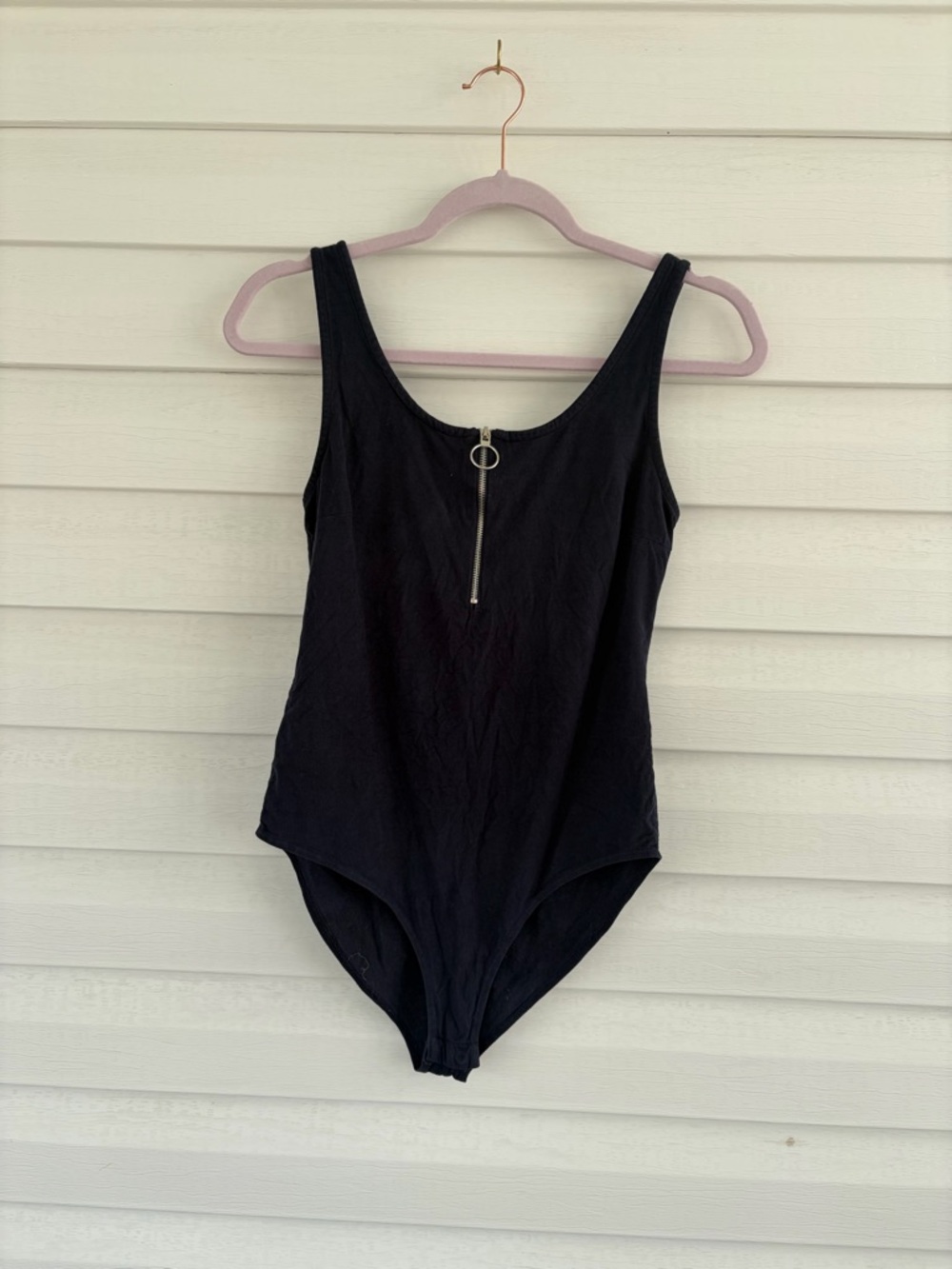 Charlotte Russe Navy Bodysuit